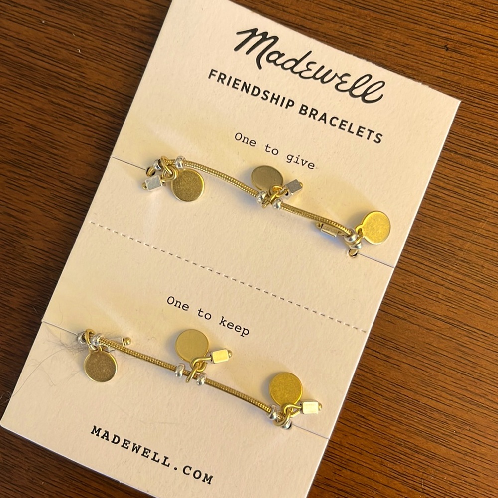 NEW Madewell friendship bracelets